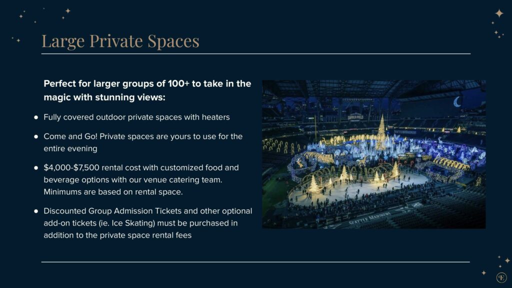 Enchant event buyouts promotional flyers
