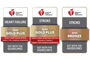 heart association graphic for USC Arcadia Hospital 