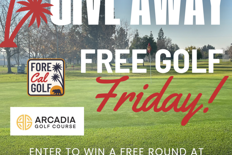 free golf friday from the Arcadia Golf