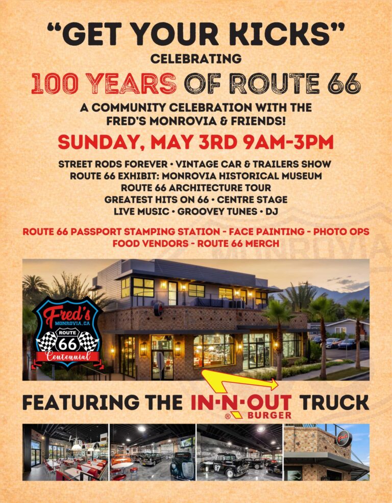 Fred's Monrovia celebrates 100 years of Route 66