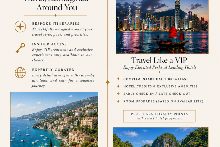Liane Liu Fora Travel flyer