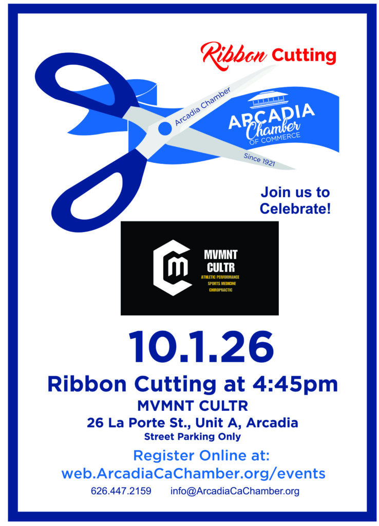 flyer for MVMNT CULTR ribbon cutting 