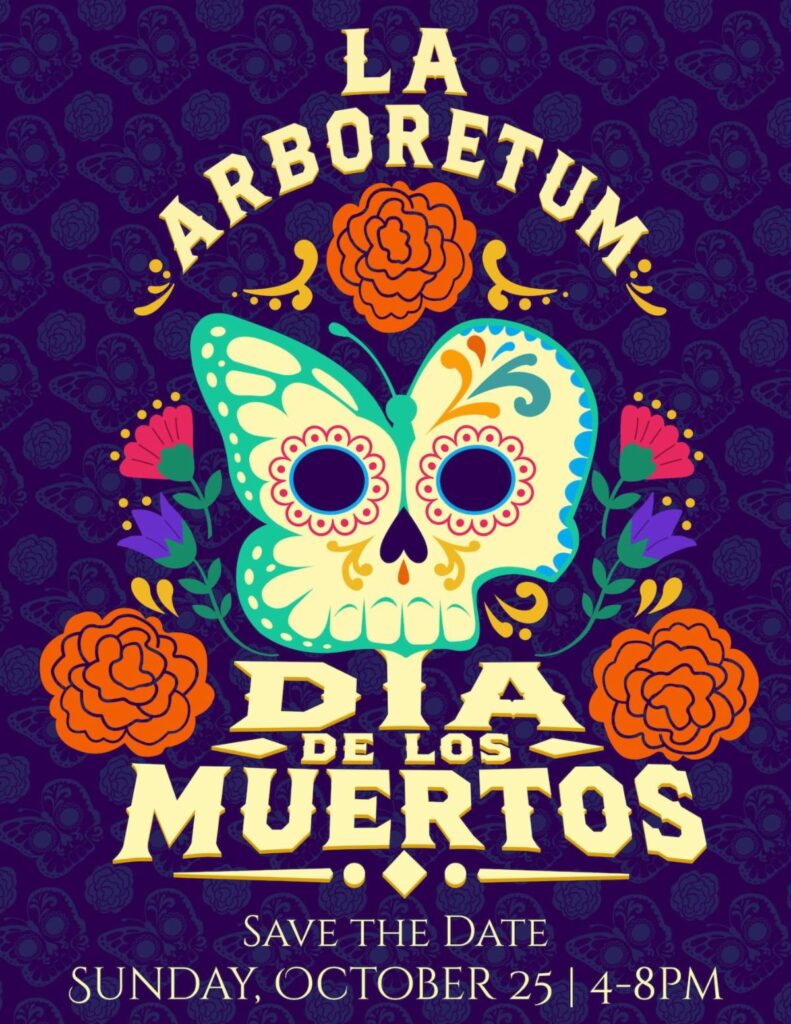 LA Aboretum's Dia de los Muertos flyer 