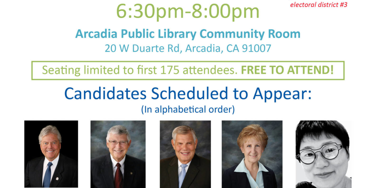 AAR council candidate forum event info