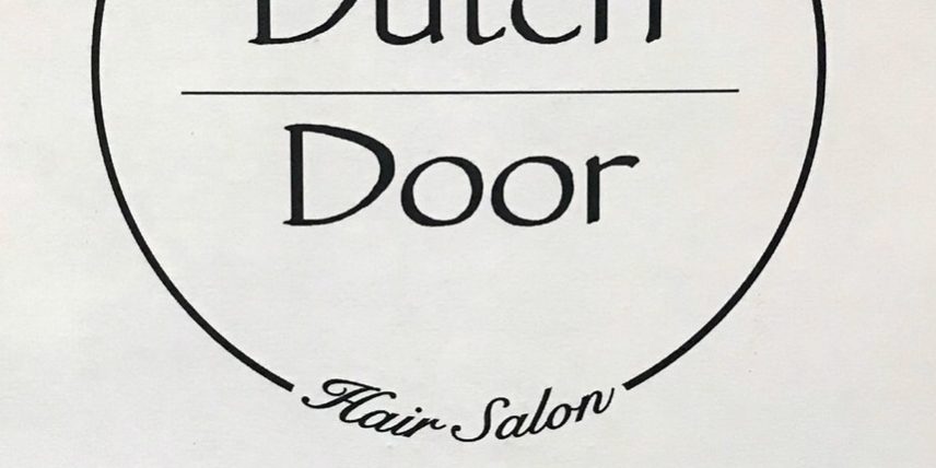 grand opening for Dutch Door hair Salon flyer
