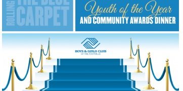 Boys and Girls club youth of the year awards dinner flyer