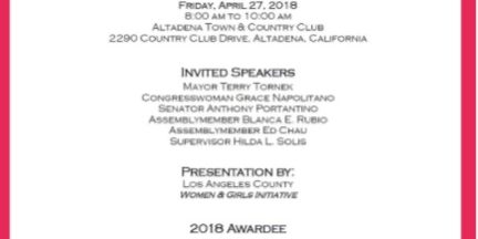 Options for Learning Policymaker breakfast flyer and information