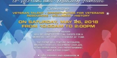 Kathryn Barger's veterans tribute flyer for memorial day