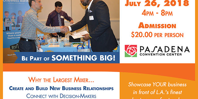 LA's Largest Mixer flyer