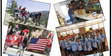 Congresswoman Judy Chu's congressional leadership awards flyer with a photo collage