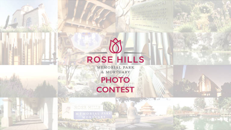rose hills memorial park photo contest flyer