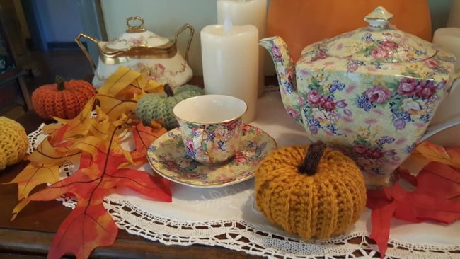 Autumn Tea at Four Seasons Tea Room
