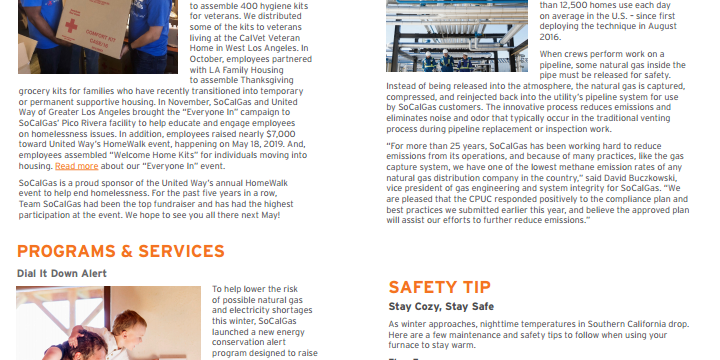 SoCalGas Community Newsletter