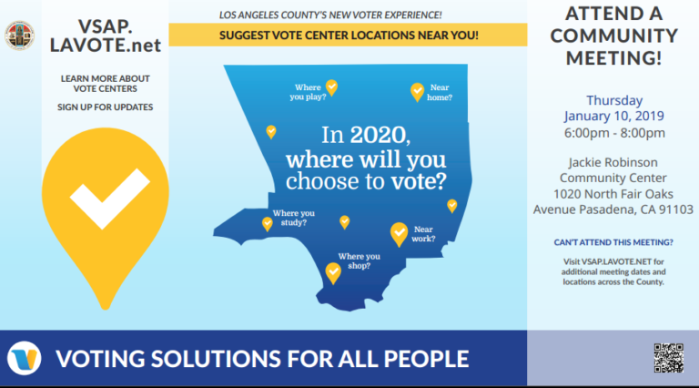 VSAP LA Vote.net centers