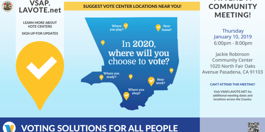 VSAP LA Vote.net centers