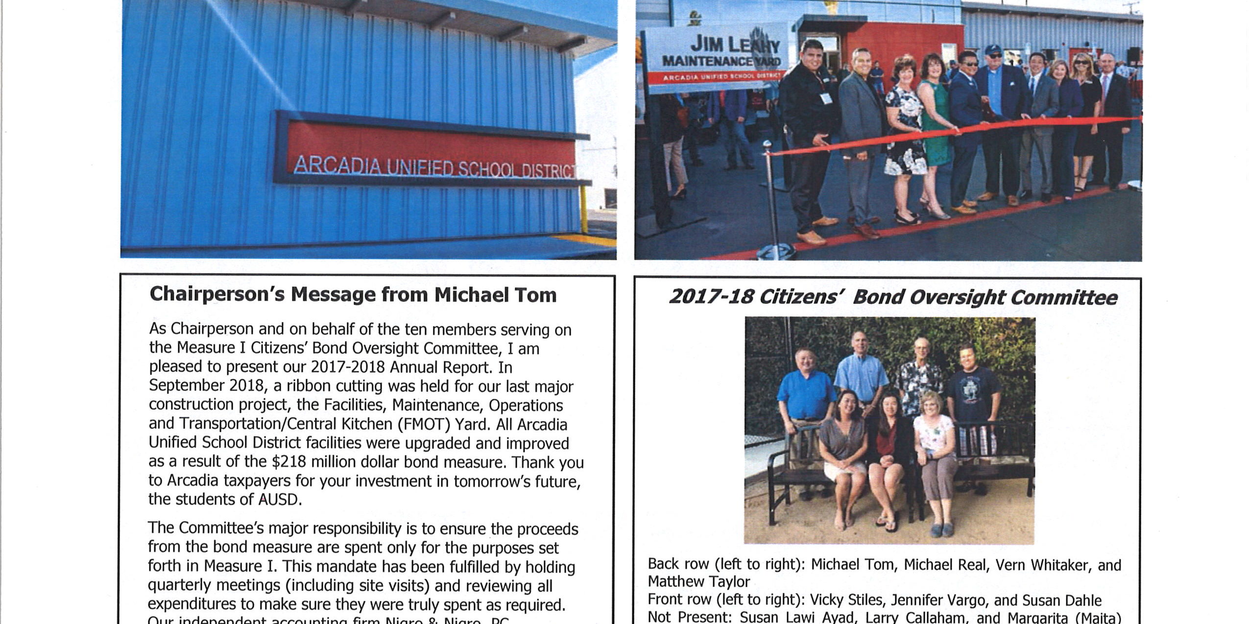 Measure I oversight committee