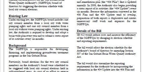Susan Rubio Water Basin Quality Authority Senator Susan Rubio water basin quality authority