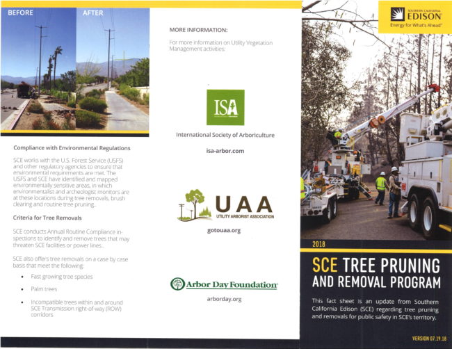 USC tree pruning and removal