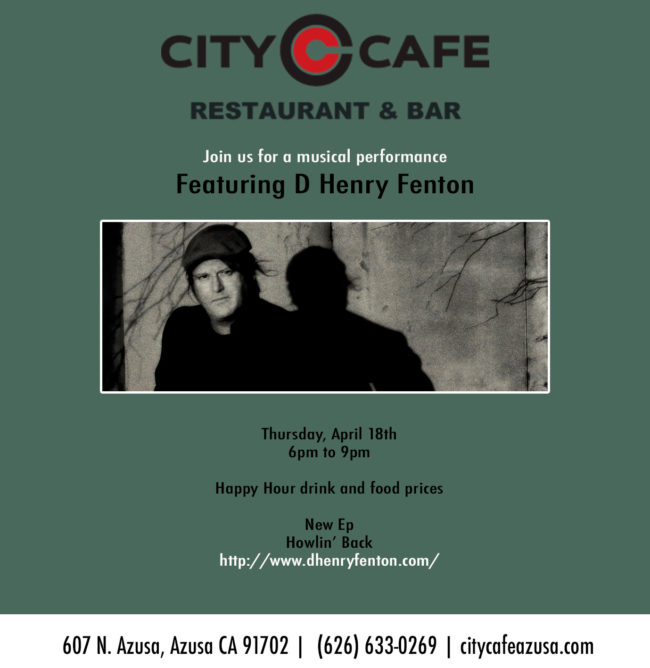 City Cafe D Henry Fenton