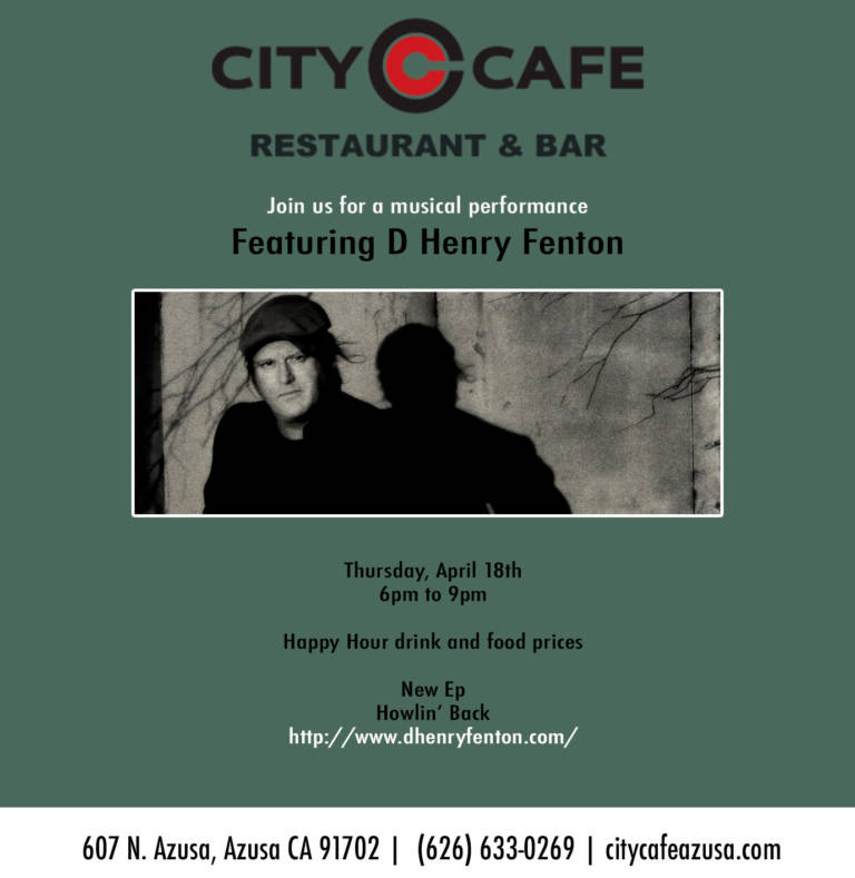 City Cafe D Henry Fenton