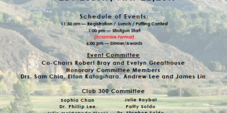 Methodist Hospital gold tournament