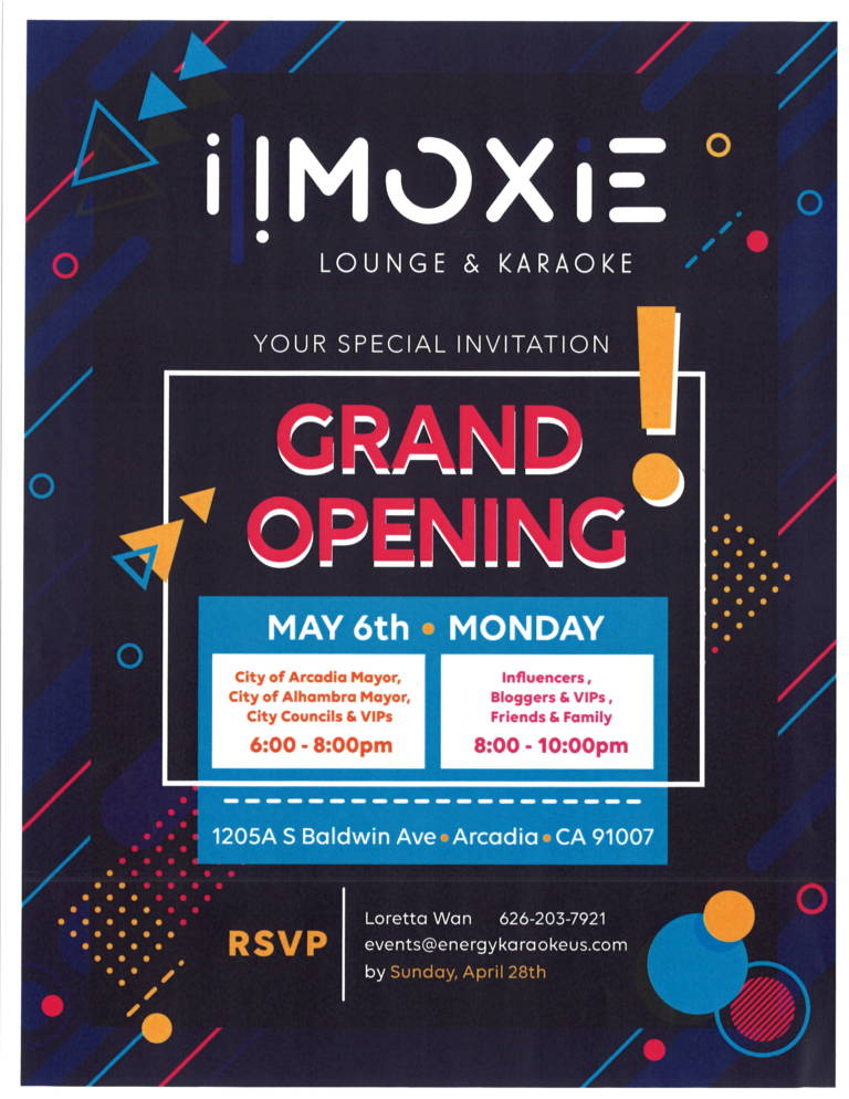 Moxie Lounge & Karaoke grand opening