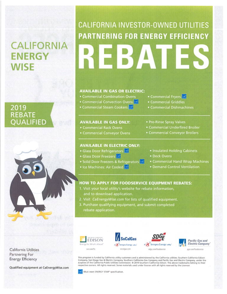SoCal Edison rebates energy efficiency