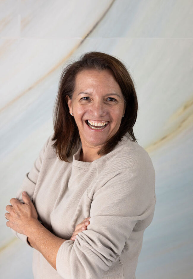 Christine Zito big smile profile picture.