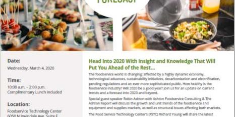 SCE Foodservice Forecast 2020