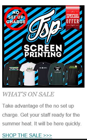 FSP Screen Printing sale