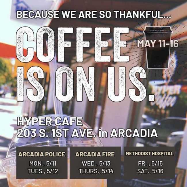 Foothill Credit Union free coffee