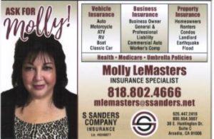 Molly LeMasters S.Sanders Insurance 