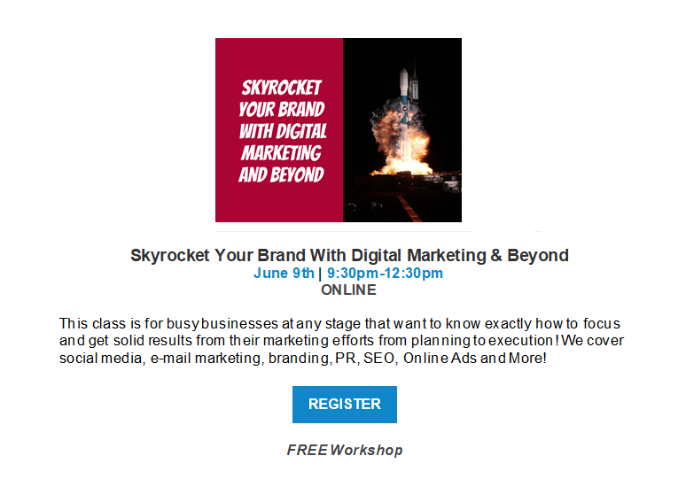 Score Webinar Skyrocketing your Brand with Digital Marketing
