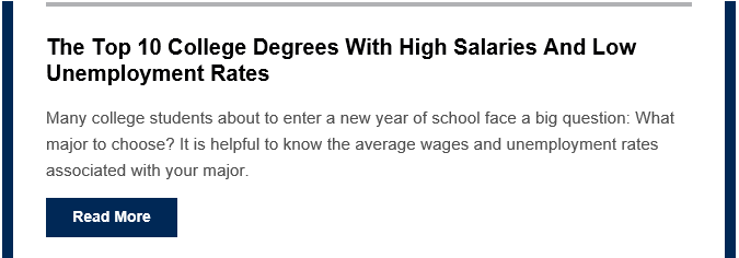 Top 10 College Degrees with High Salaries 