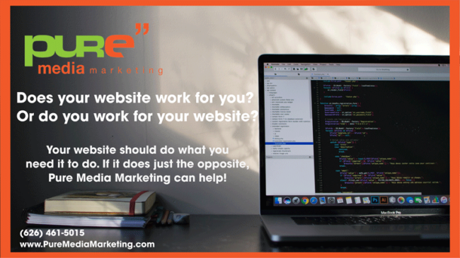 Pure-Media-Marketing-does-your-website-work Pure Media Marketing does your website work for you flyer