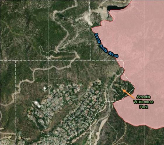 Bobcat Fire update map
