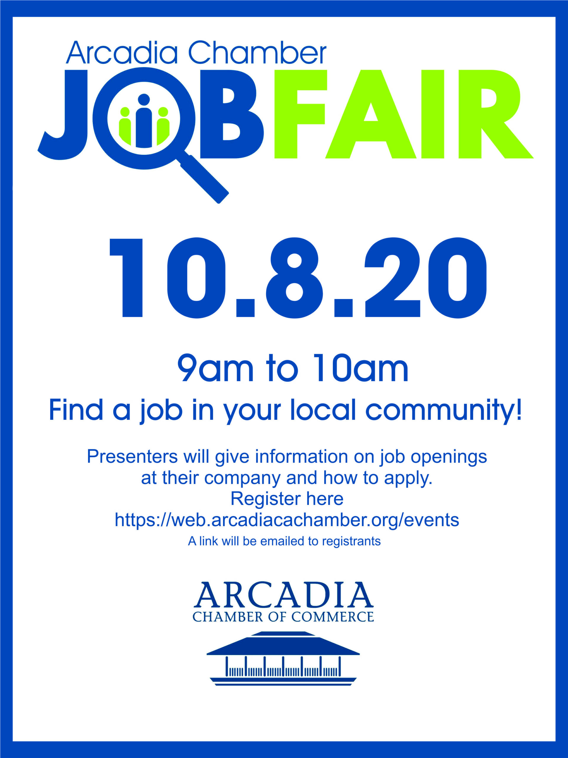 Arcadia Chamber Job Fair 