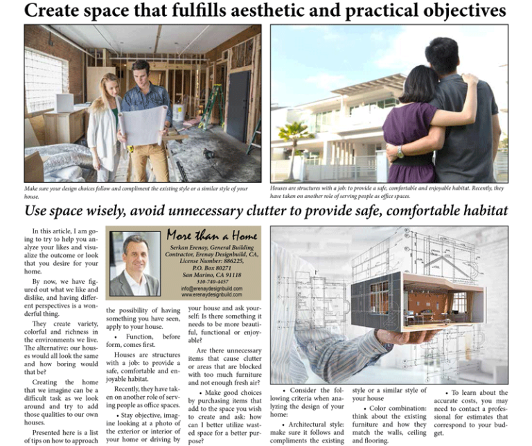 ErenayDesign Build October Article