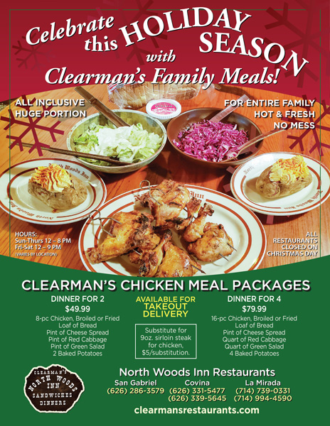 Clearman's holiday promo