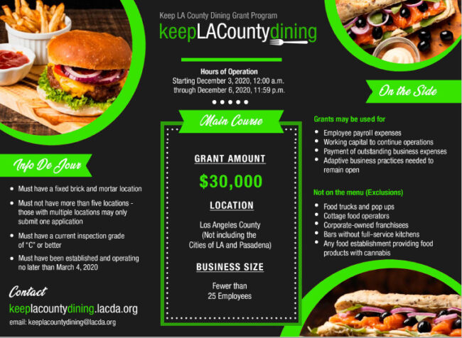 Keep LA Dining Grant Guide