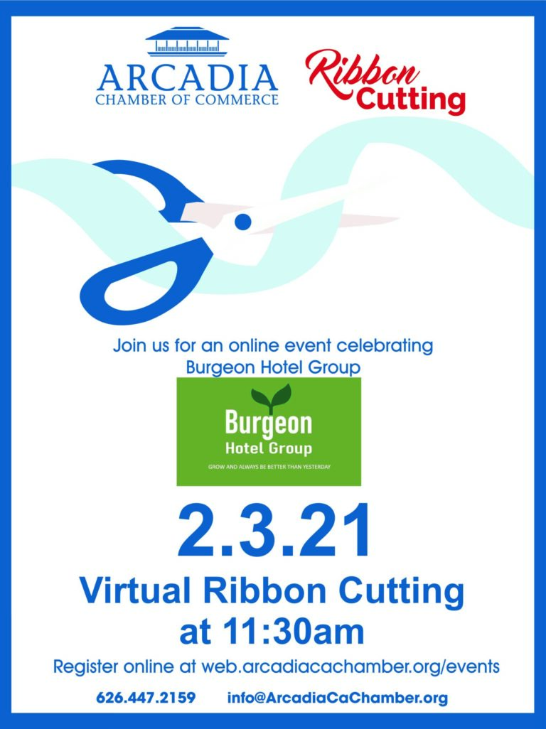 Ribbon Cutting Template Burgeon Hotel Group ribbon cutting