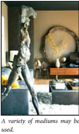 sculpture in homes