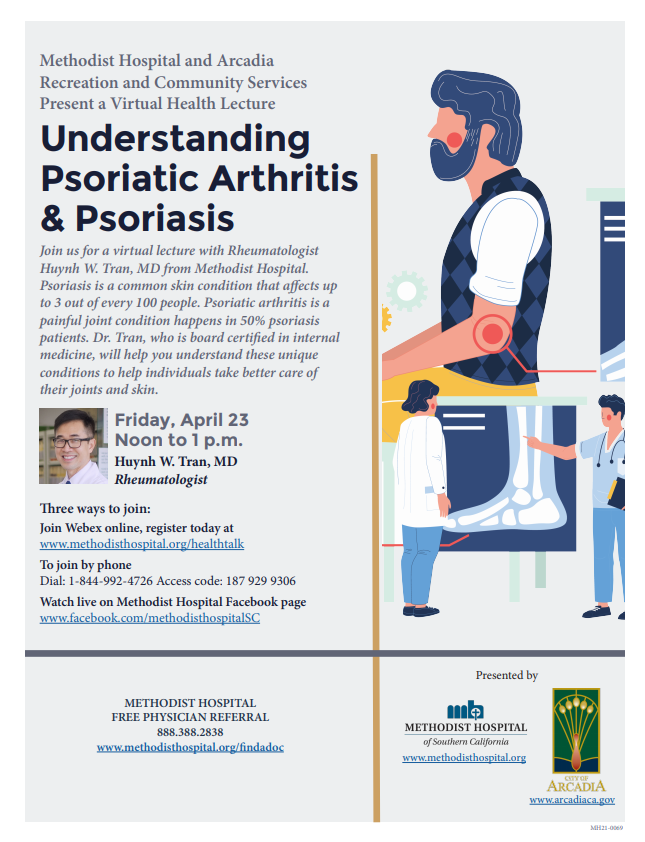 Methodist Hospital Psoriasis health talk