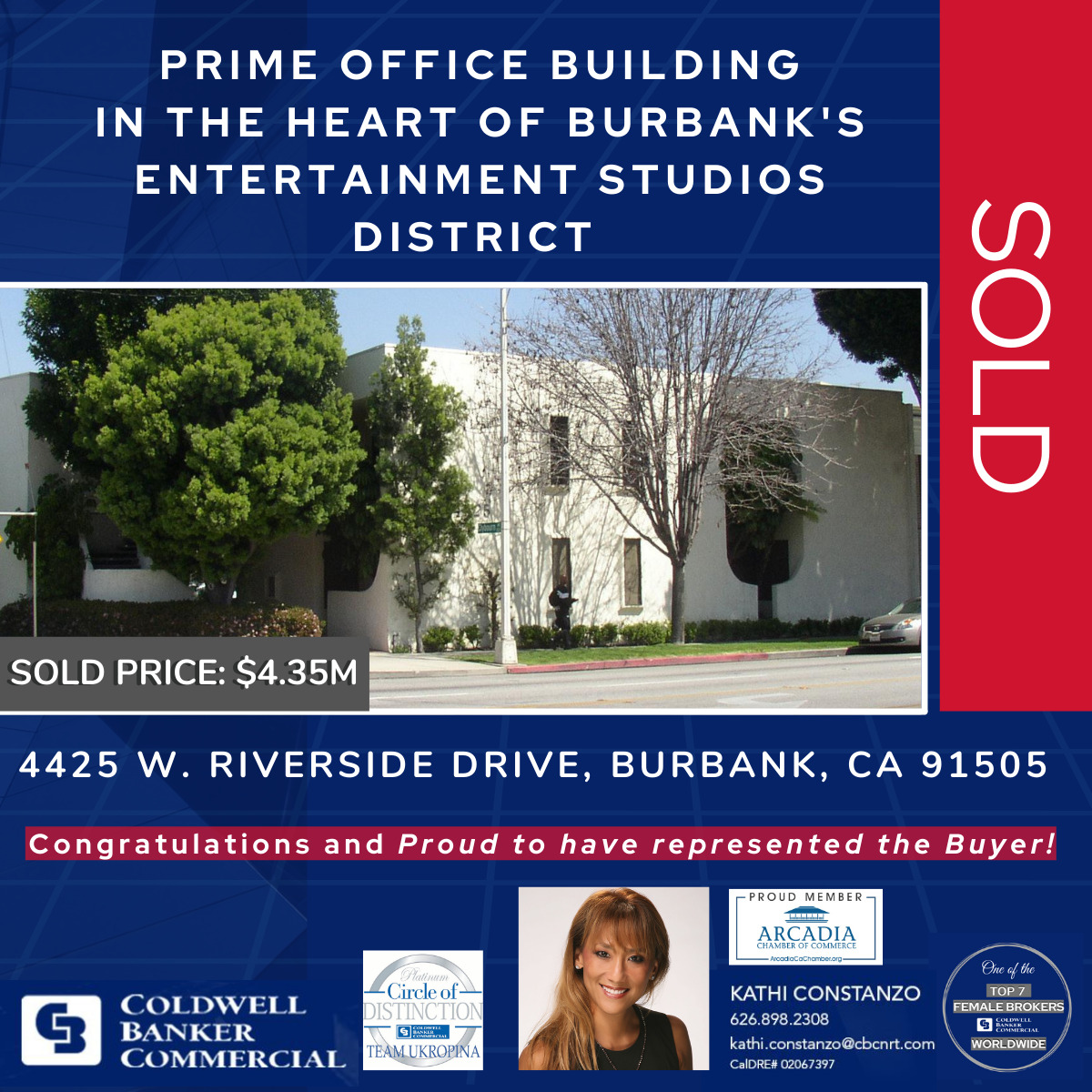 Coldwell Commercial Just Sold Flyer 