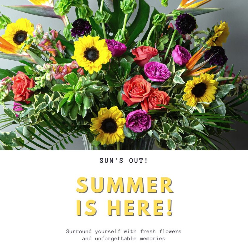 Monrovia Floral Summer is Here flyer 