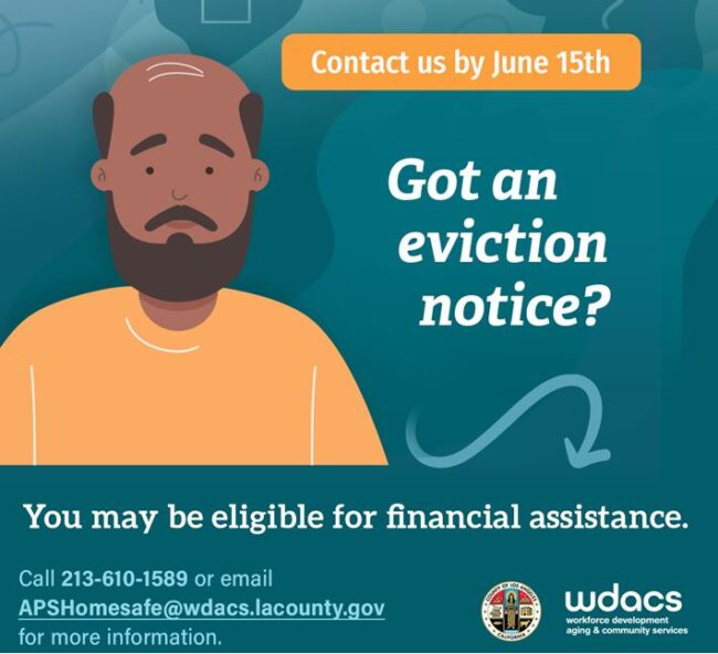 Got an eviction notice information