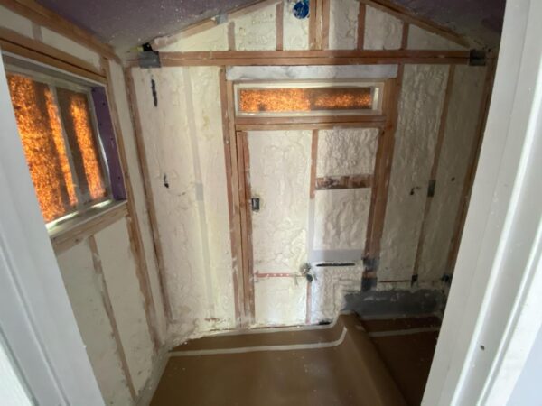 July Post#1.2 for ACC Spray Foam project from Erenay Design Build