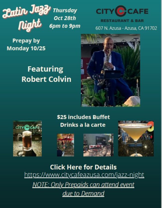 Latin Jazz Night at City Cafe