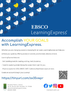 Learning Express Flyer for November Job Fair