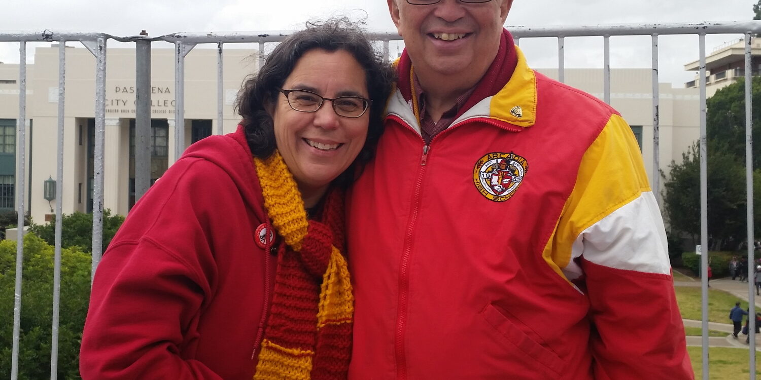Grand Marshals Fred and Maryann Stevens for the Arcadia Festival of Bands